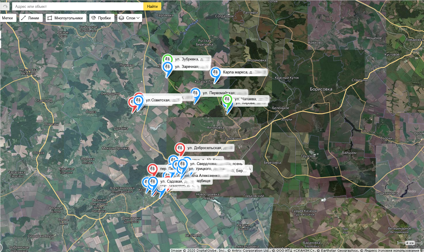 В Грайворонском горокруге реализуется муниципальный проект «Внедрение сервиса «Спил Карта» на территории Грайворонского городского округа».