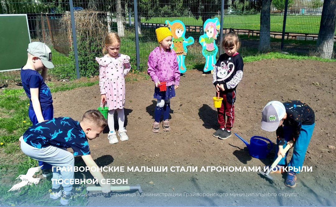 Грайворонские малыши стали агрономами и открыли посевной сезон🍅.