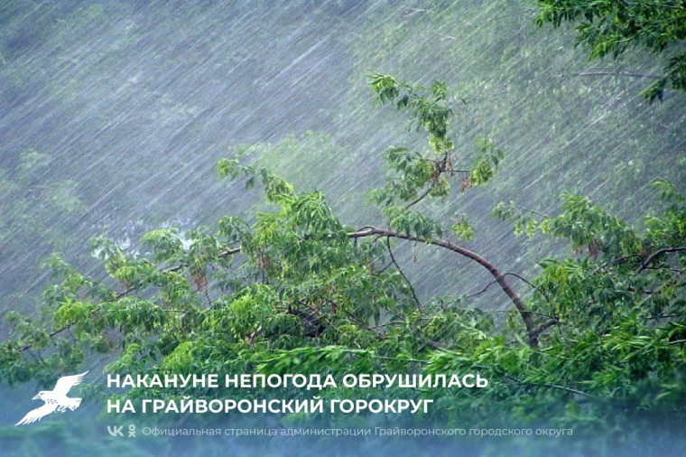Накануне непогода обрушилась на Грайворонский горокруг. Накануне непогода обрушилась на Грайворонский горокруг.