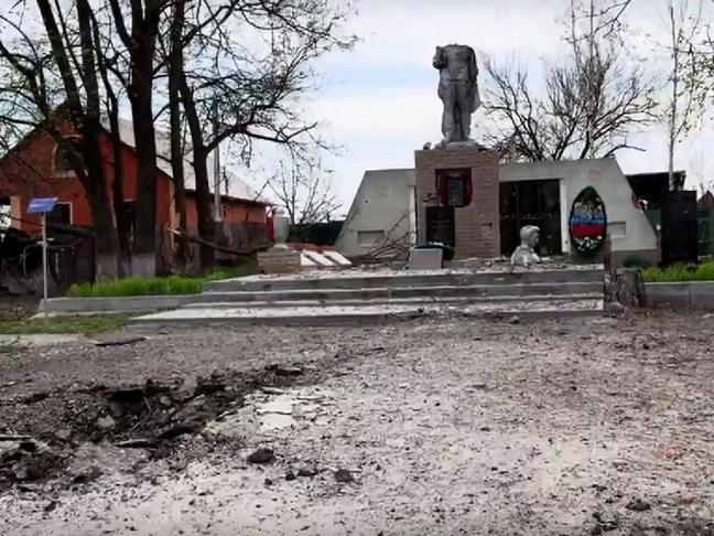 В селе Глотово восстановили памятник советским воинам-освободителям.