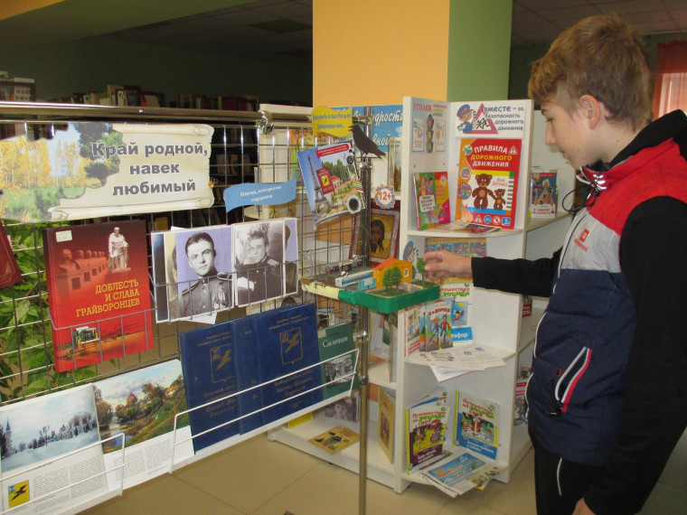 В Грайворонском округе открылась книжная выставка «Край родной, навек любимый».