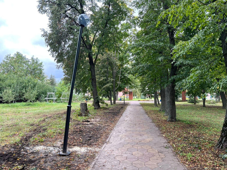 Парк XIX века в селе Головчино преобразился.