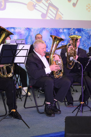 В Грайвороне прошёл концерт Духового оркестра «В новогоднем духе».