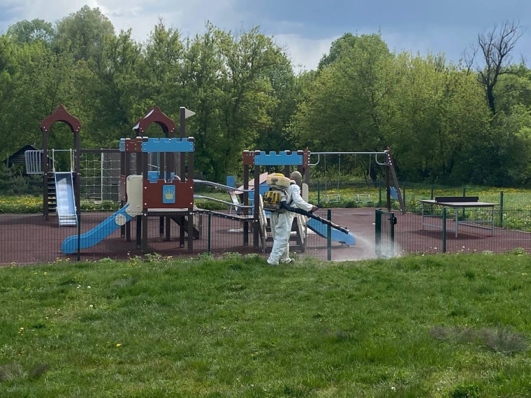 В Грайворонском горокруге привели в порядок детские площадки и парки.