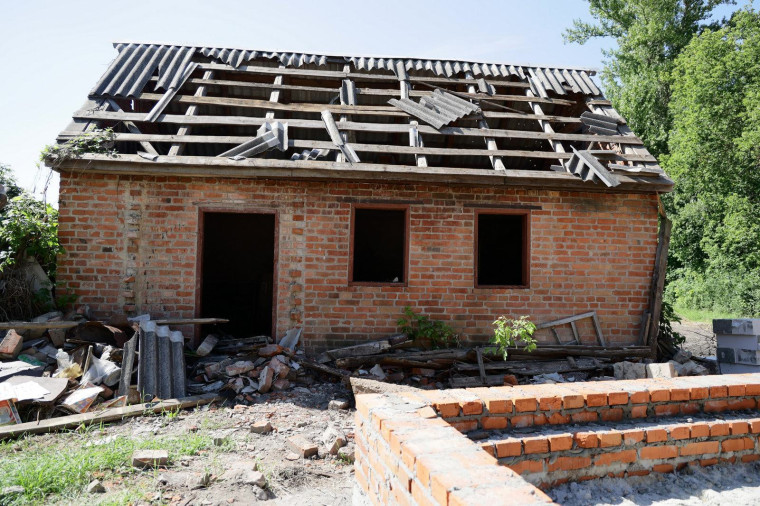 Вячеслав Гладков проинспектировал ход восстановительных работ в Грайворонском горокруге.