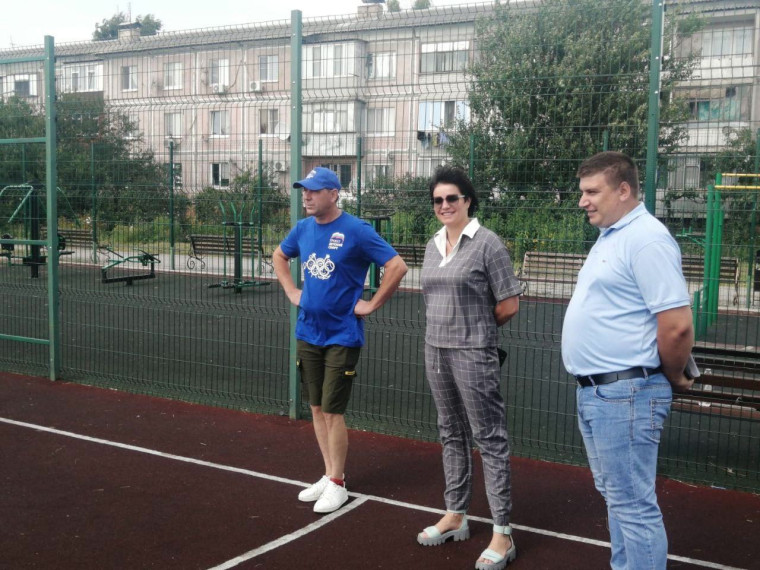 Министр спорта Белгородской области побывала в Грайворонском горокруге с рабочим визитом.