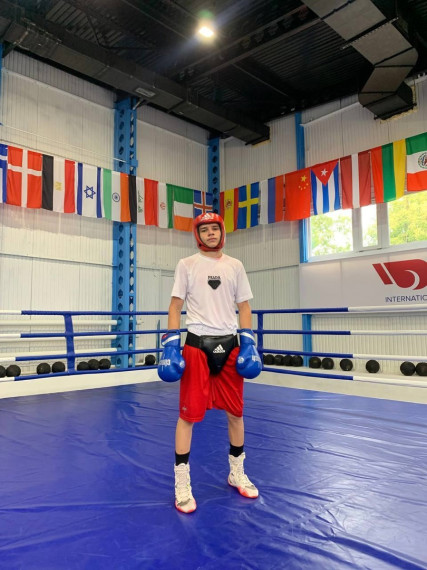 Грайворонский боксёр принимает участие в тренировочных сборах по боксу.