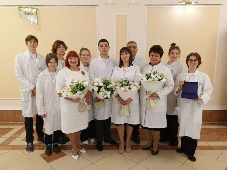 Грайворонские школьники прошли посвящение в юные медики Белогорья.