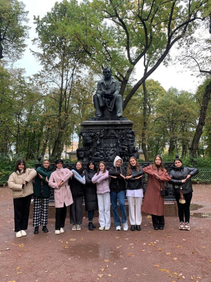 Школьники Грайворонского горокруга стали участниками экскурсионной программы «Петербург Пушкина».
