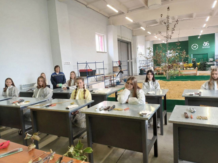 Грайворонские школьники прошли профессиональные пробы на базе Борисовского агромеханического техникума.