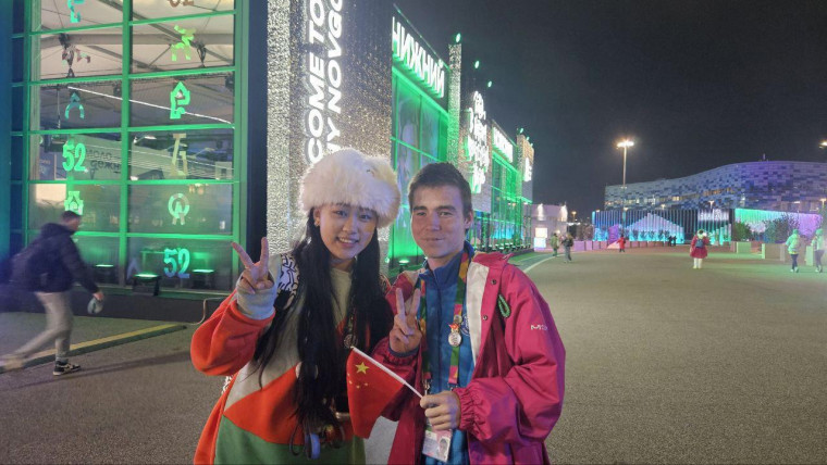 Юрий Корниенко принял участие во Всемирном фестивале молодёжи на площадке «Сириуса».