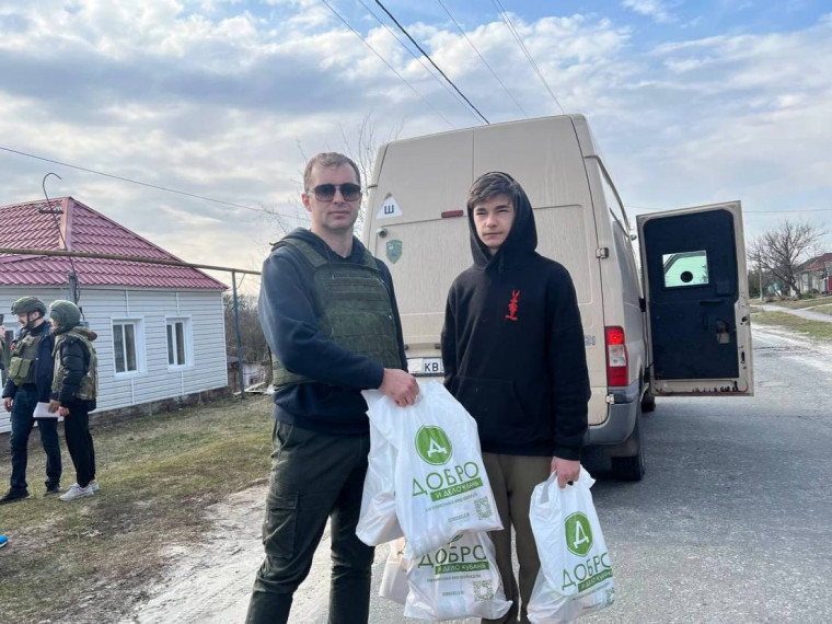 Благотворительный фонд «Добро и Дело Кубани» успешно доставил гуманитарный груз в Грайворонский горокруг.